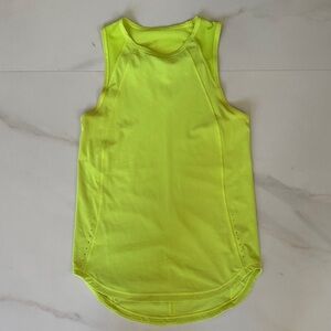 Lululemon Athletica Bright Yellow Muscle Tee